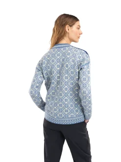 Flash Sale Dale of Norway Bjoroy Ullgenser - Tynn Norsk Ull Lys Bla Offwhite