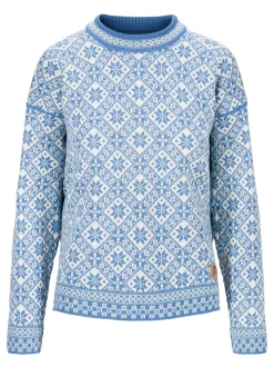Flash Sale Dale of Norway Bjoroy Ullgenser - Tynn Norsk Ull Lys Bla Offwhite