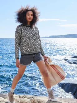 Best Sale Dale of Norway Bjoroy Ullgenser - Tynn Norsk Ull Sort