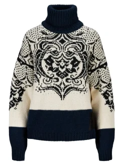 New Dale of Norway Blomdalen Genser Alpakka Offwhite