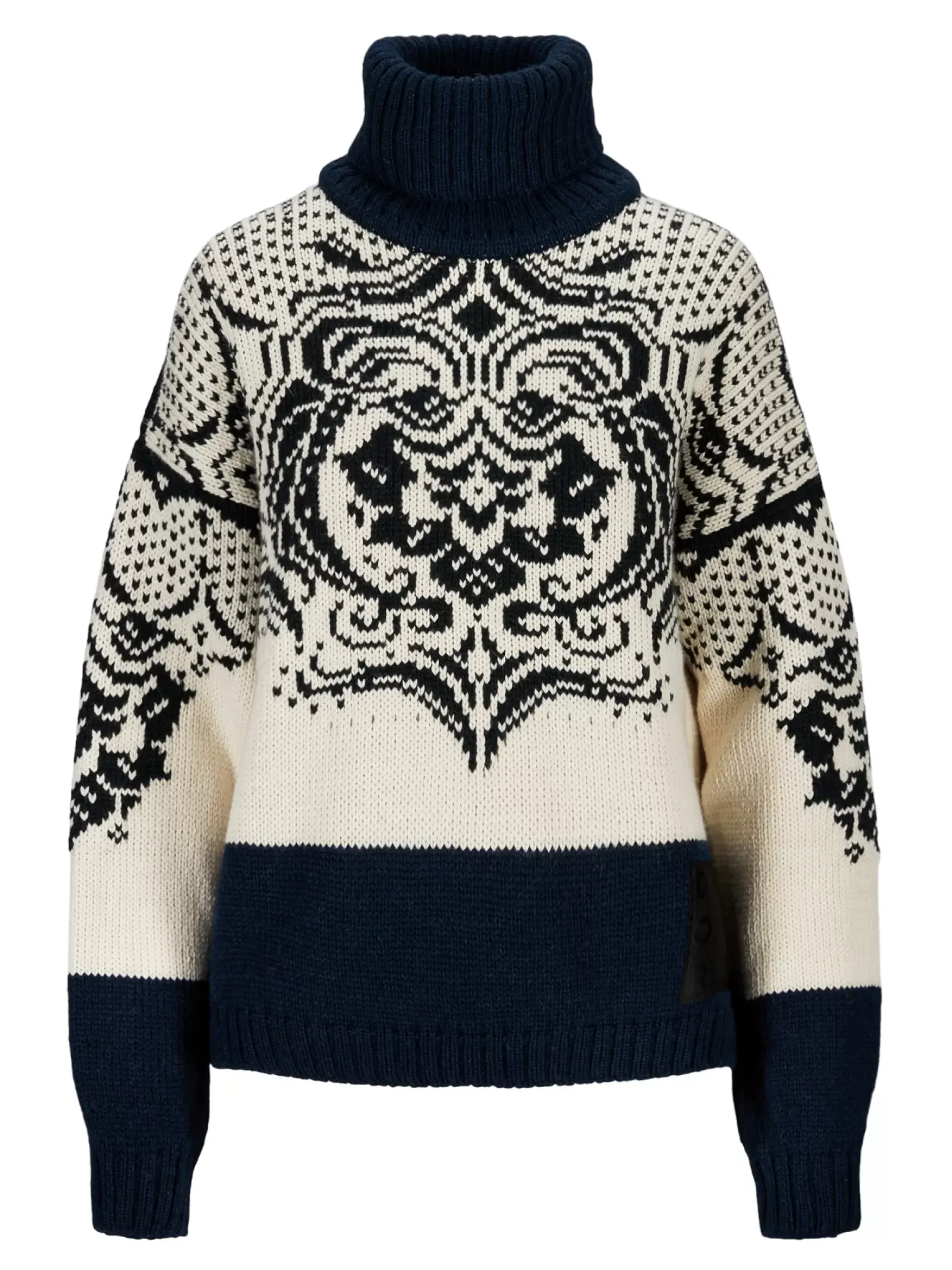 New Dale of Norway Blomdalen Genser Alpakka Offwhite