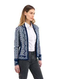 Best Sale Dale of Norway Christiania Ulljakke - Merino Ultramarine