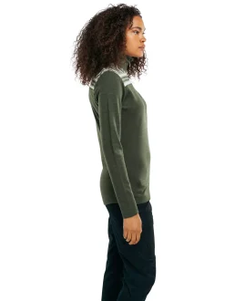 Clearance Dale of Norway Cortina Basic Ullgenser Merino Mork Gronn
