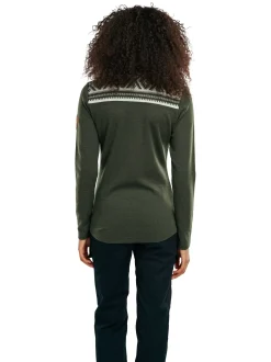 Clearance Dale of Norway Cortina Basic Ullgenser Merino Mork Gronn