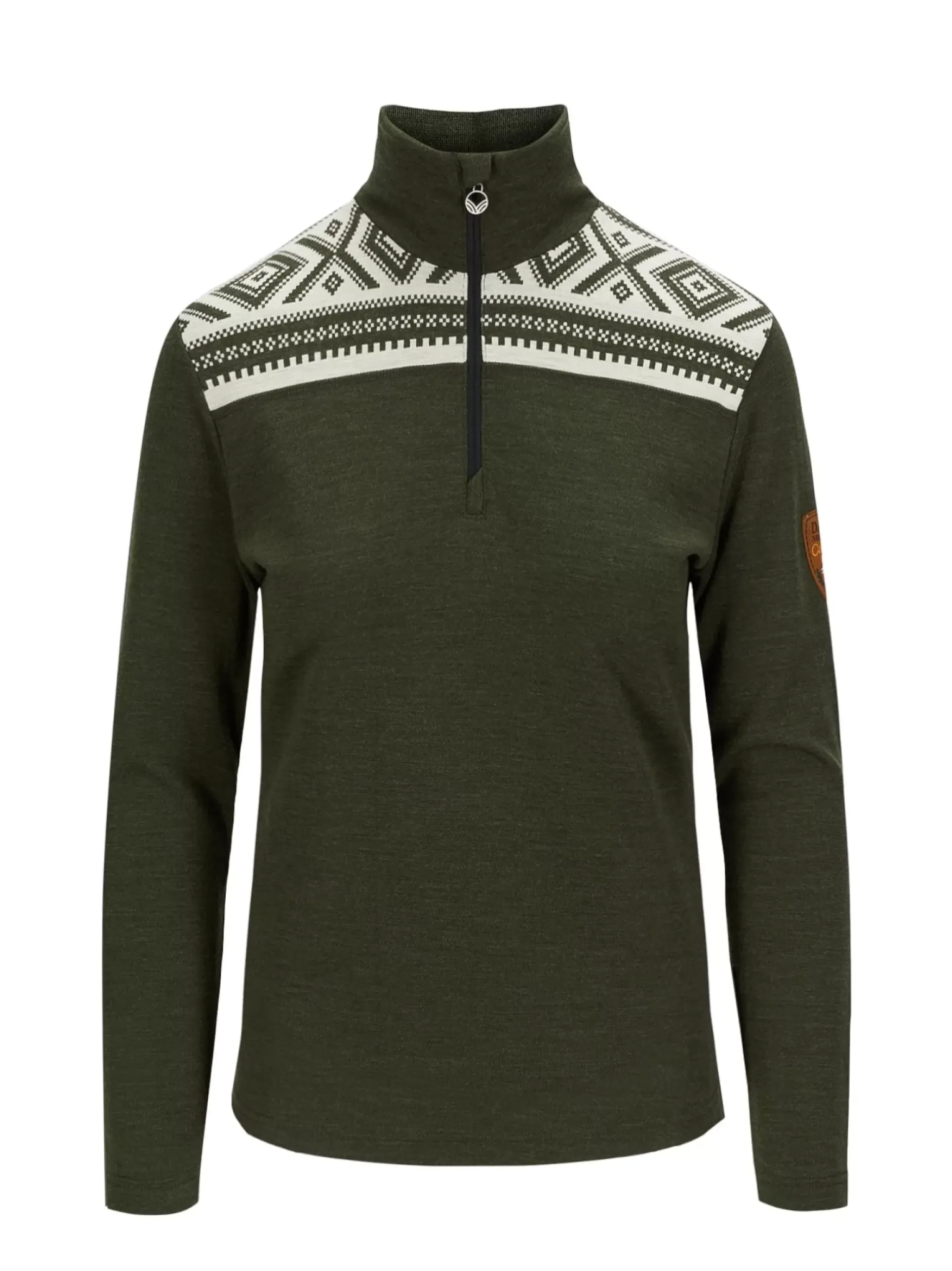 Clearance Dale of Norway Cortina Basic Ullgenser Merino Mork Gronn