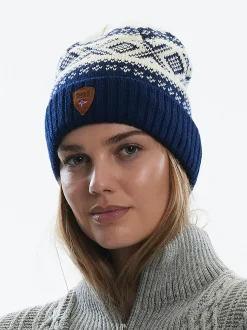 Discount Dale of Norway Cortina 1956 Lue Norsk Ull Unisex Mork Bla
