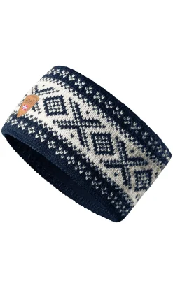 Outlet Dale of Norway Cortina 1956 PannebĂĄnd - Norsk Ull - Unisex Mork Bla