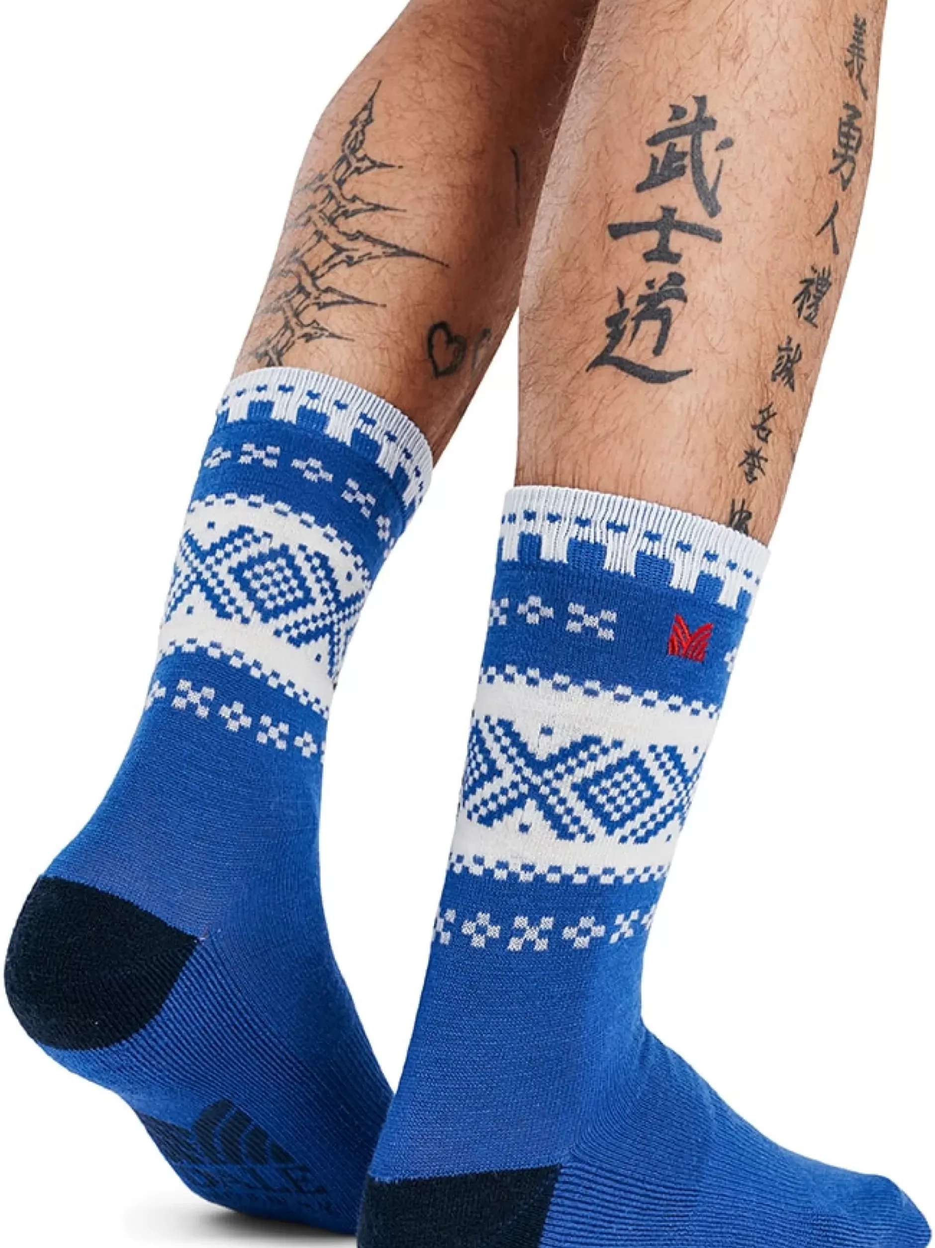 Fashion Dale of Norway Cortina Ullsokker Mork Bla