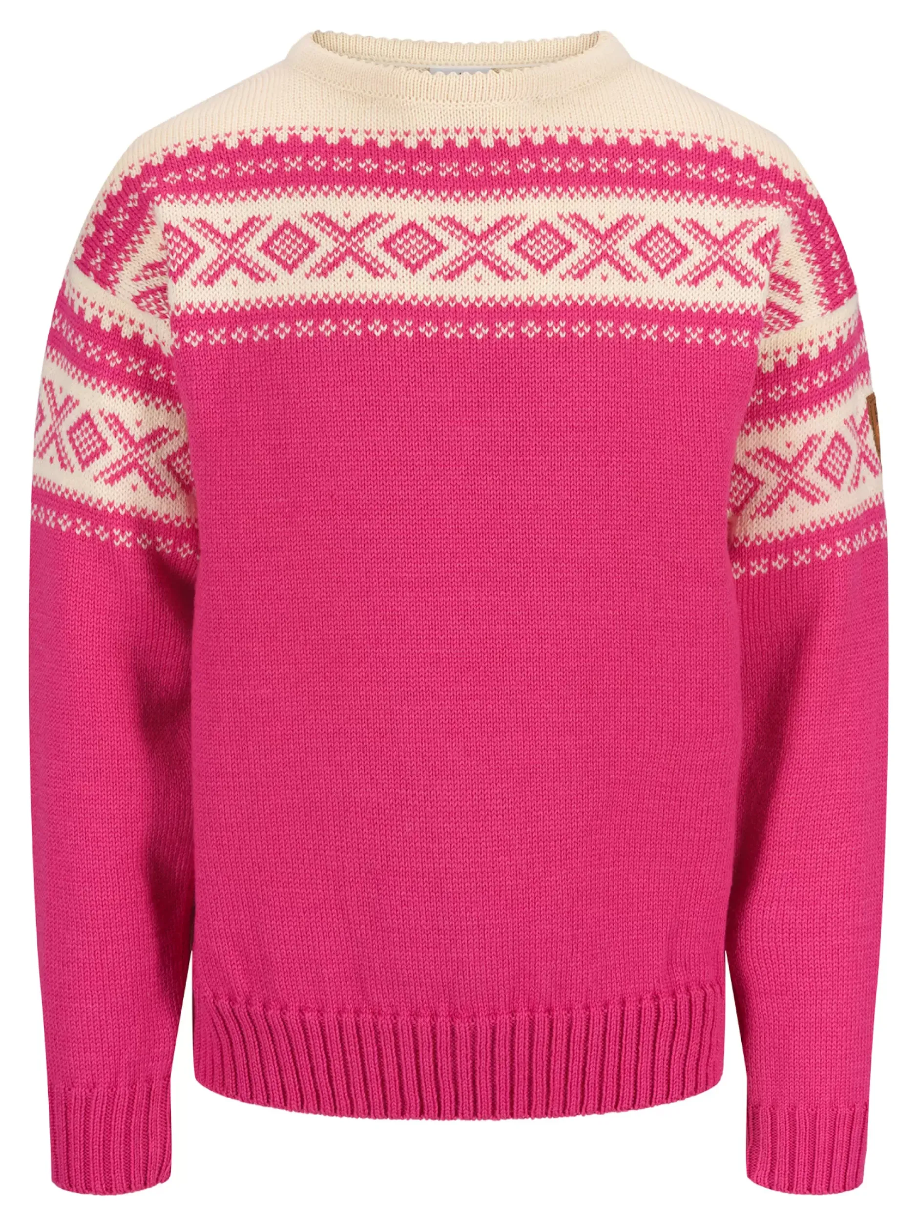 Hot Dale of Norway Cortina 1956 Unisex Genser - Norsk Ull Rosa