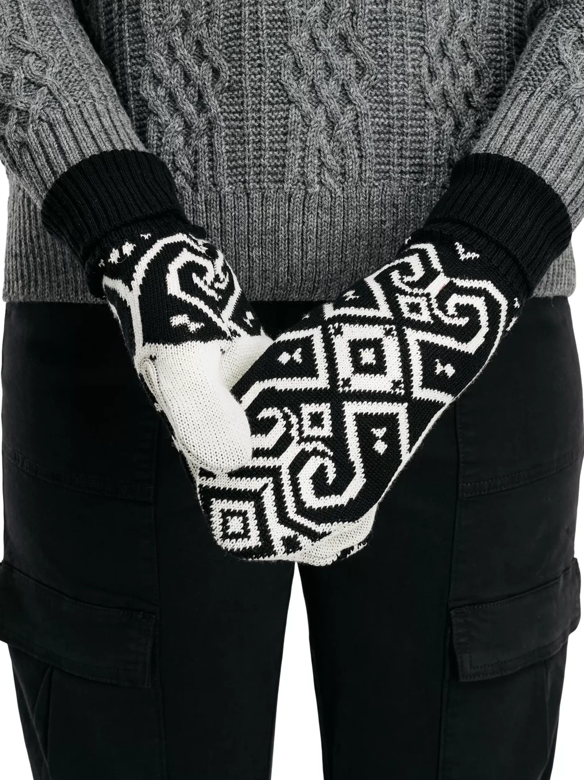 Flash Sale Dale of Norway Falun Unisex Merino Ullvotter Sort