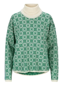 Cheap Dale of Norway Firda Ullgenser - Merino Lys Gronn / Offwhite