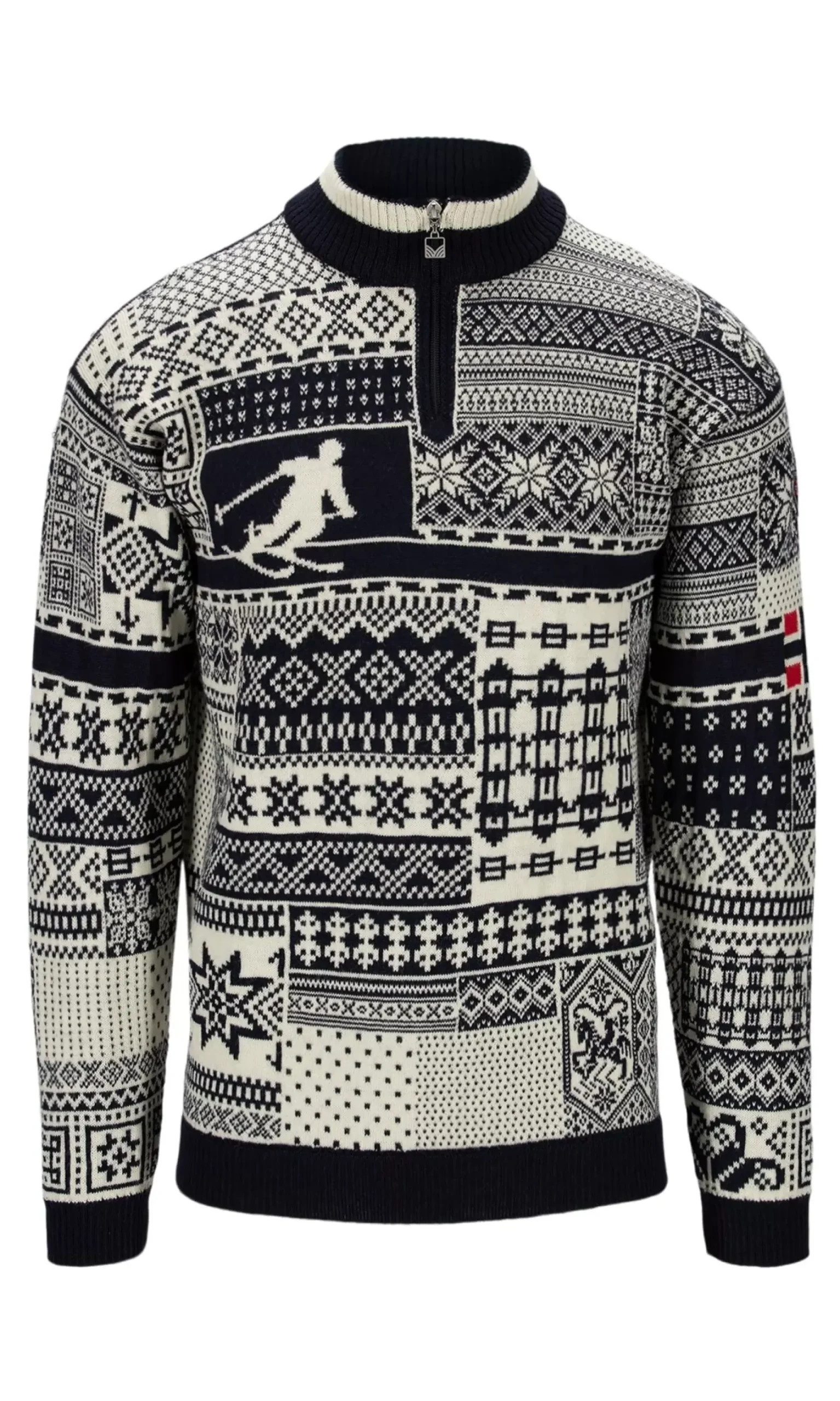 New Dale of Norway History Ullgenser Unisex - Norsk Ull Mork Bla