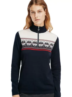 Sale Dale of Norway Liberg Damegenser Mork Bla