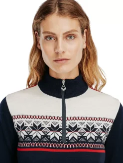 Sale Dale of Norway Liberg Damegenser Mork Bla