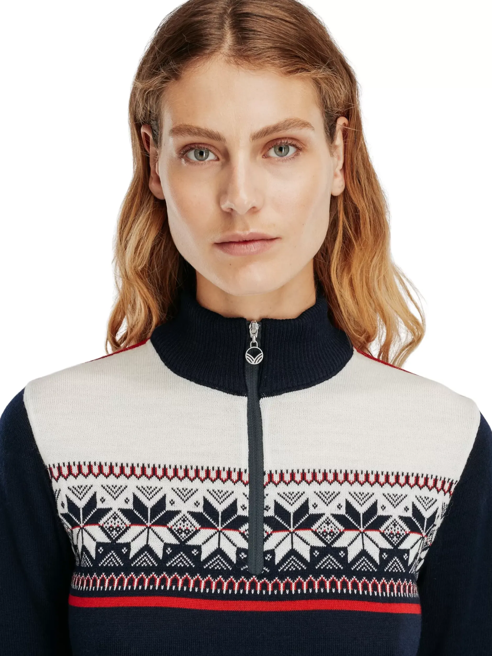 Sale Dale of Norway Liberg Damegenser Mork Bla