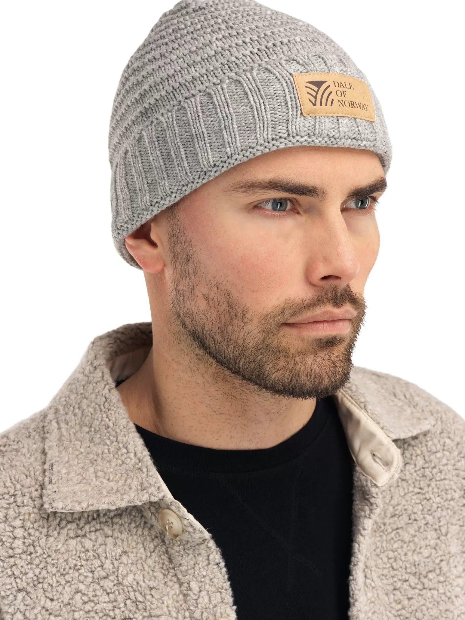 Store Dale of Norway Maloy Unisex Merino Ullue Lys Gra