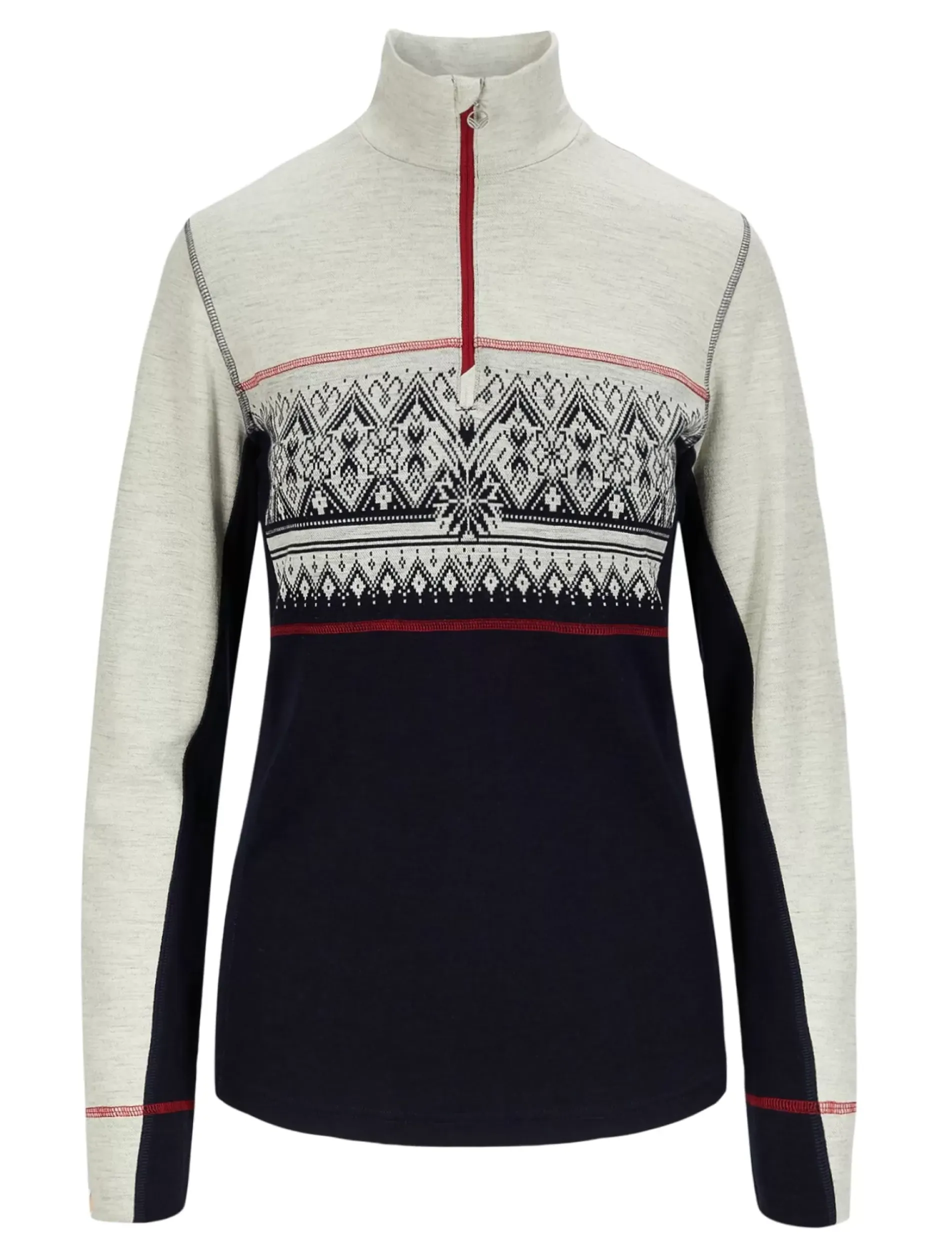 Hot Dale of Norway Moritz Basic Ullgenser Merino Gra/ Mork Bla