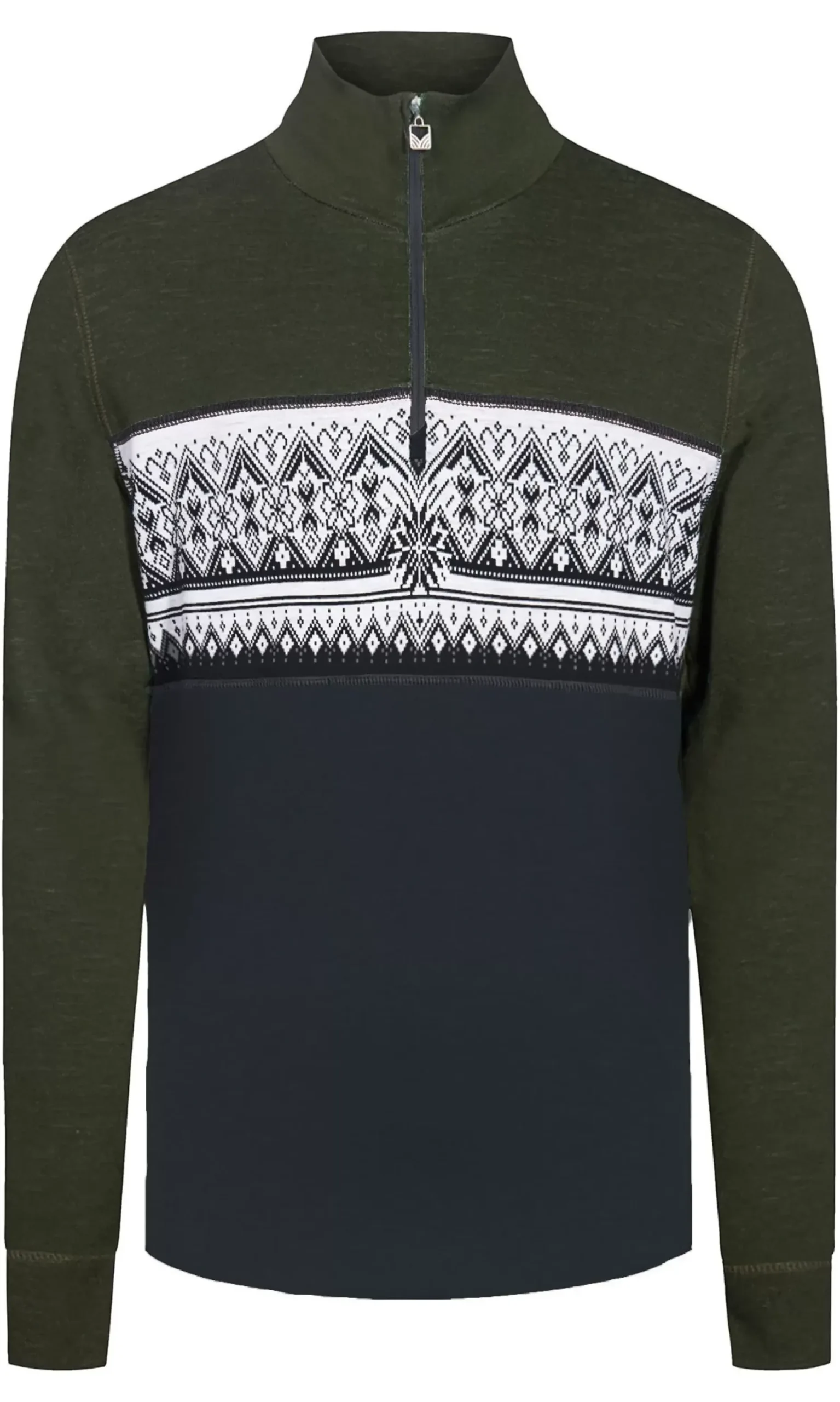 Best Dale of Norway Moritz Basic Ullgenser Merino Mork Gronn