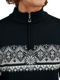 Clearance Dale of Norway Moritz Ullgenser Sort/ Offwhite