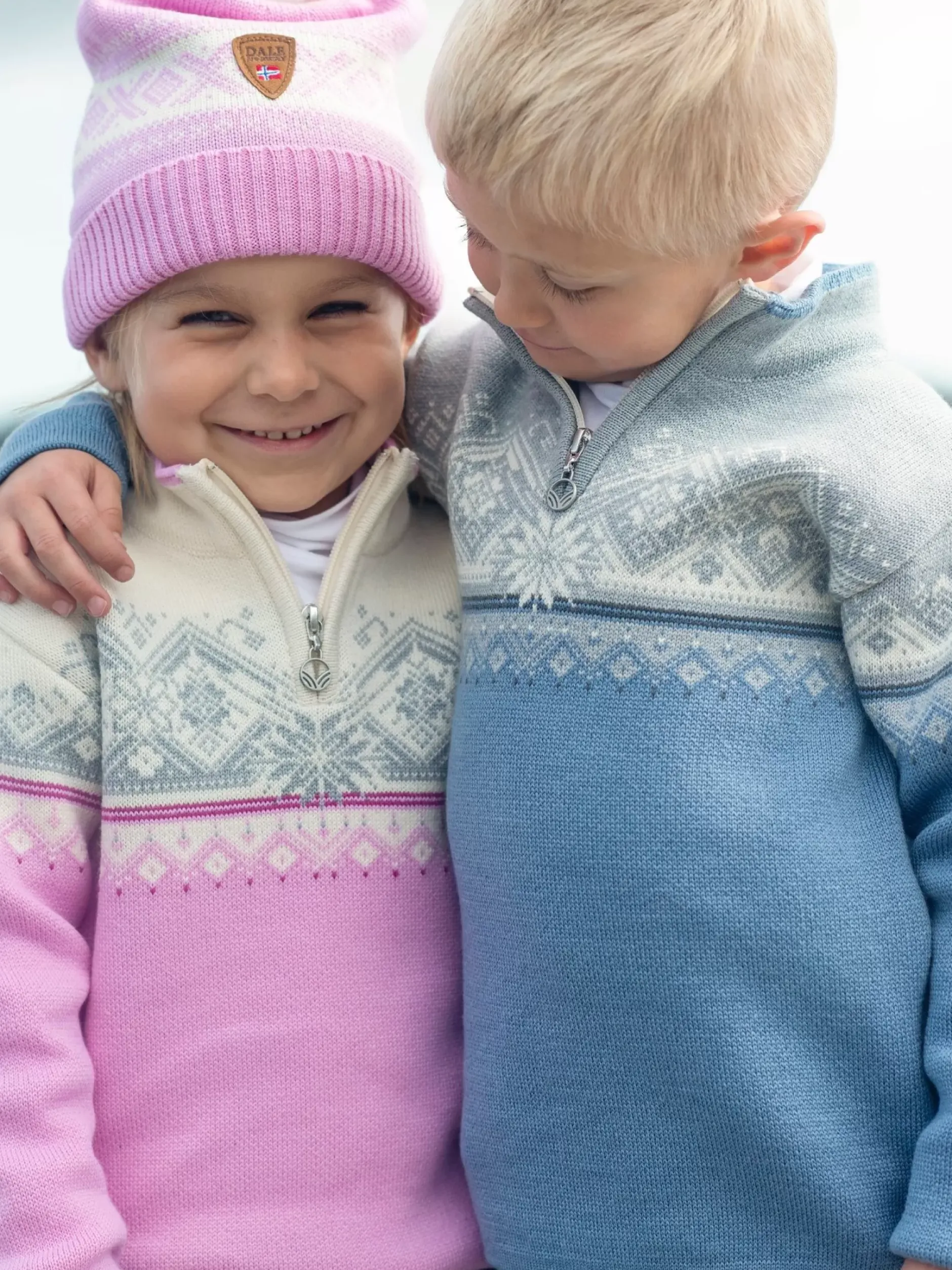 Online Dale of Norway Moritz Ullgenser Barn Merino Rosa