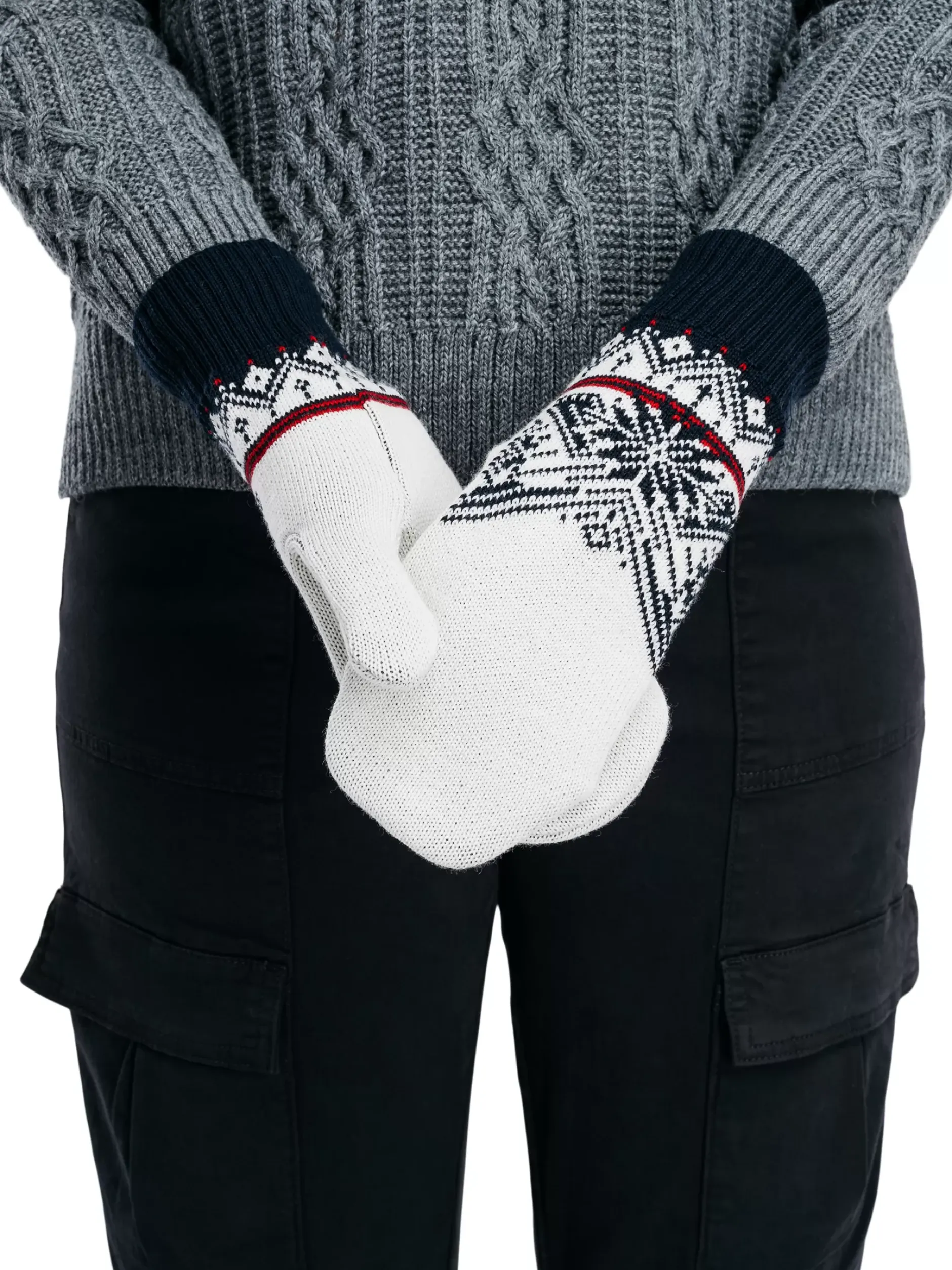New Dale of Norway Moritz Unisex Merino Ullvotter Hvit