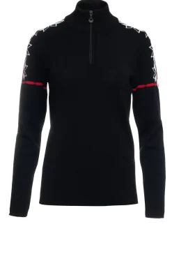 Hot Dale of Norway Mt. Blatind Ullgenser Dame - Merino Sort