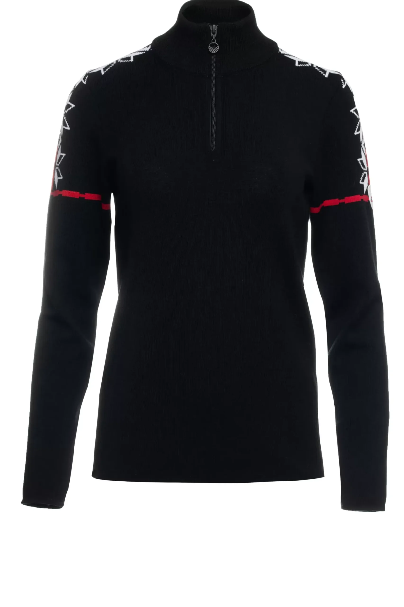 Hot Dale of Norway Mt. Blatind Ullgenser Dame - Merino Sort