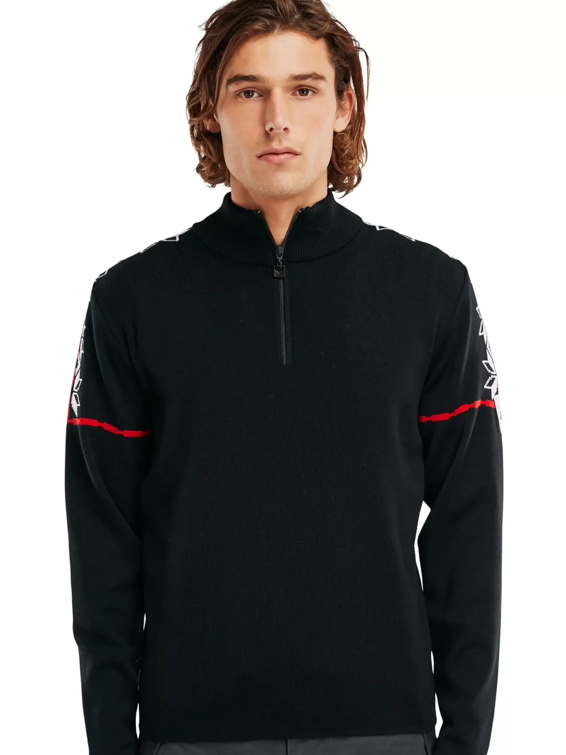 Outlet Dale of Norway Mt. Blatind Ullgenser Herre - Merino Sort
