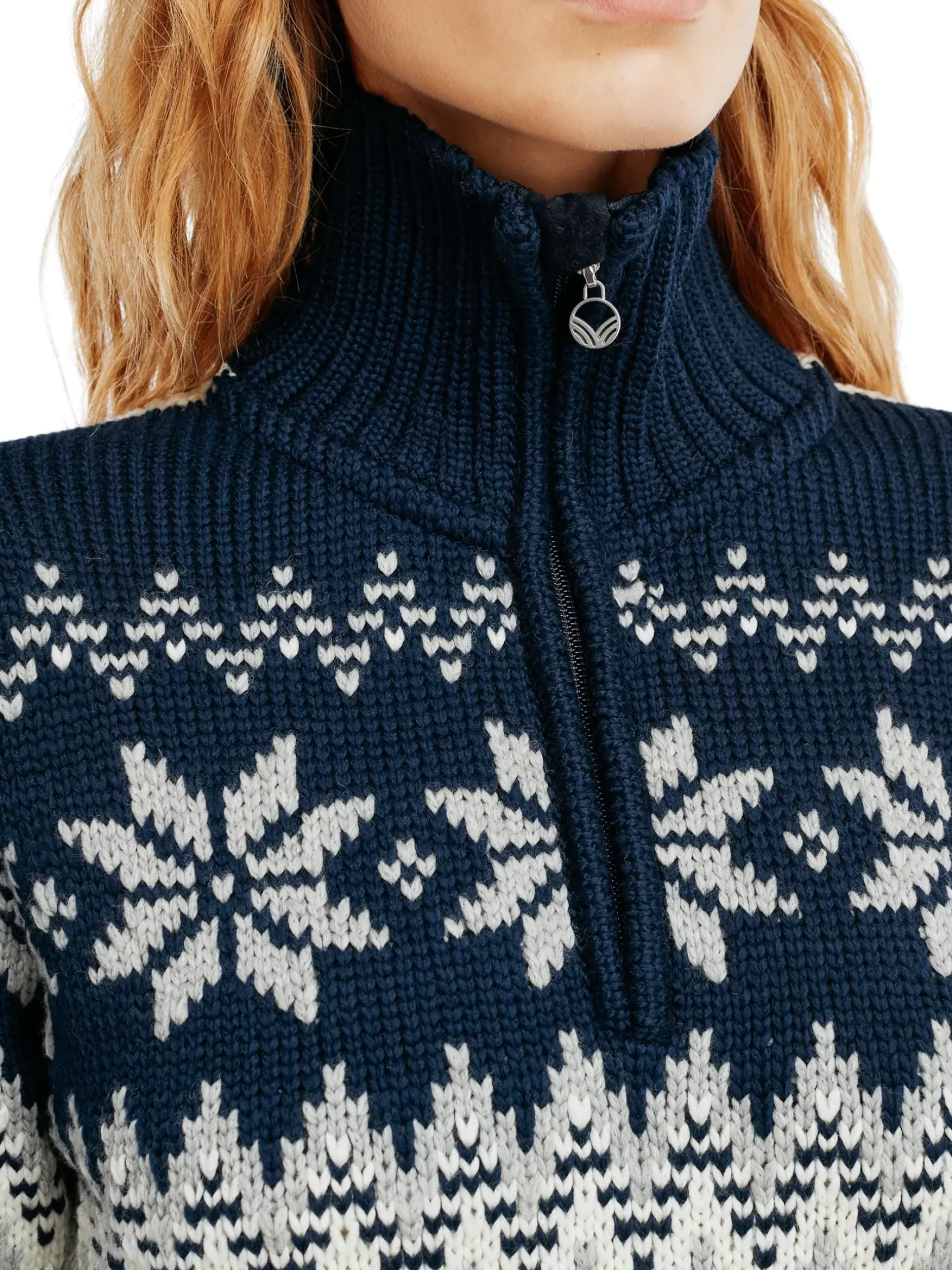 Hot Dale of Norway Myking Ullgenser - Merino Gra / Mork Bla