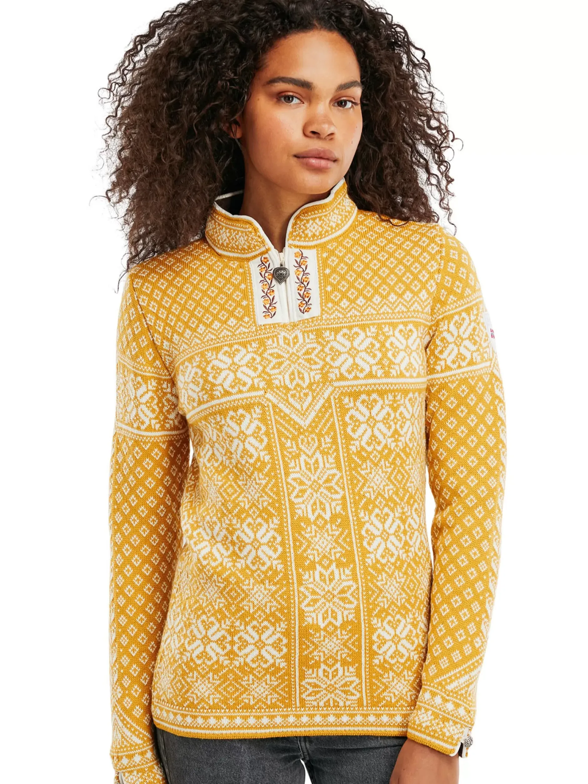 Online Dale of Norway Peace Ullgenser Mustard
