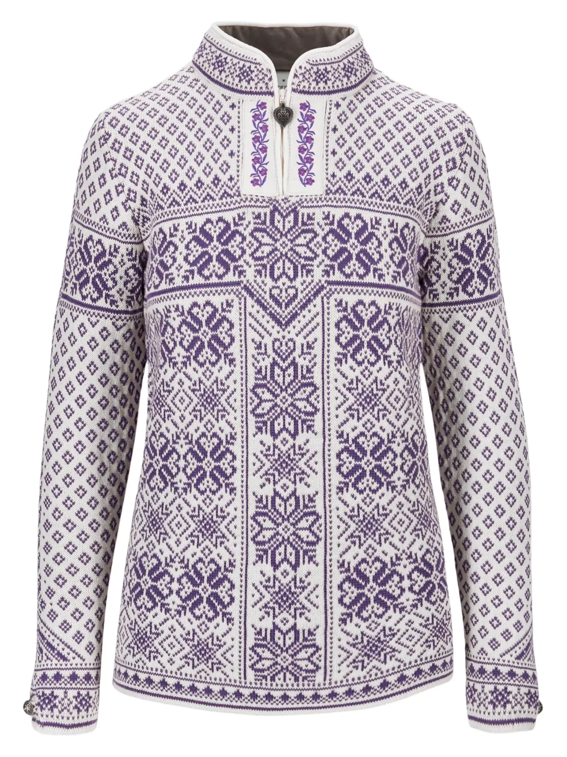 Online Dale of Norway Peace Ullgenser Offwhite Mork Lilla