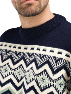 Sale Dale of Norway Randaberg Ullgenser Herre - Merino Lys Gronn