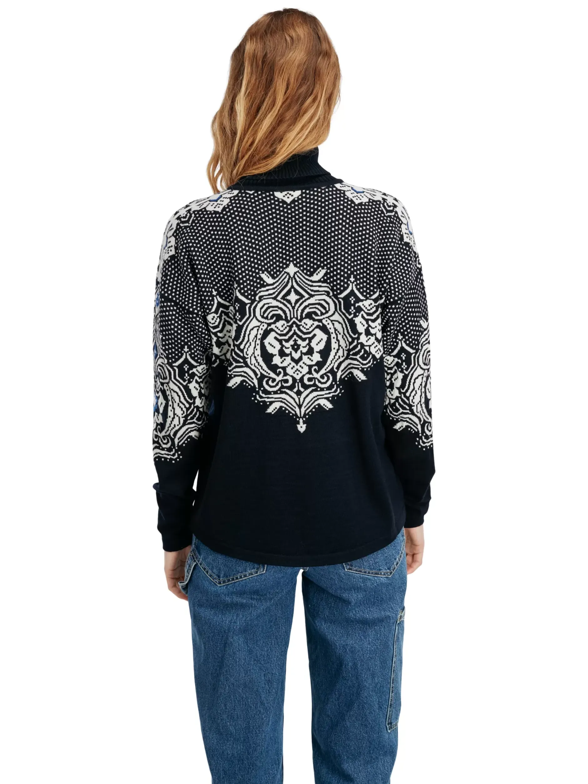 Flash Sale Dale of Norway Rosendal Ullgenser Dame Mork Bla