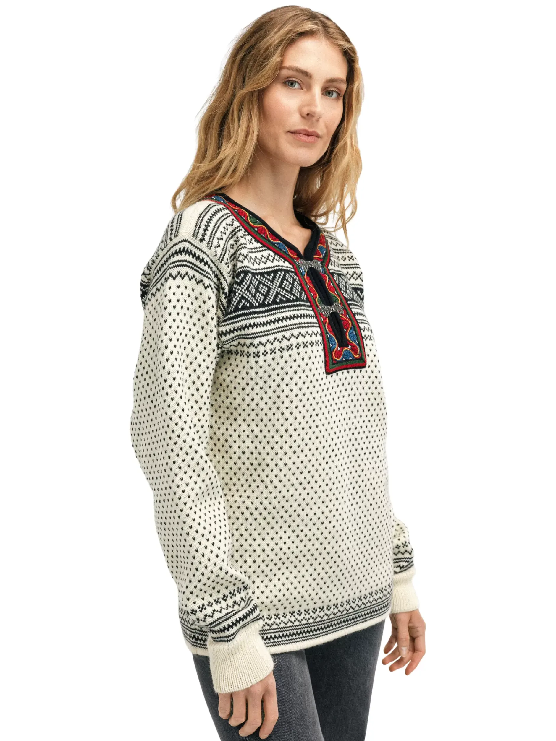 Best Dale of Norway Setesdal Genser Unisex - Norsk Ull Offwhite