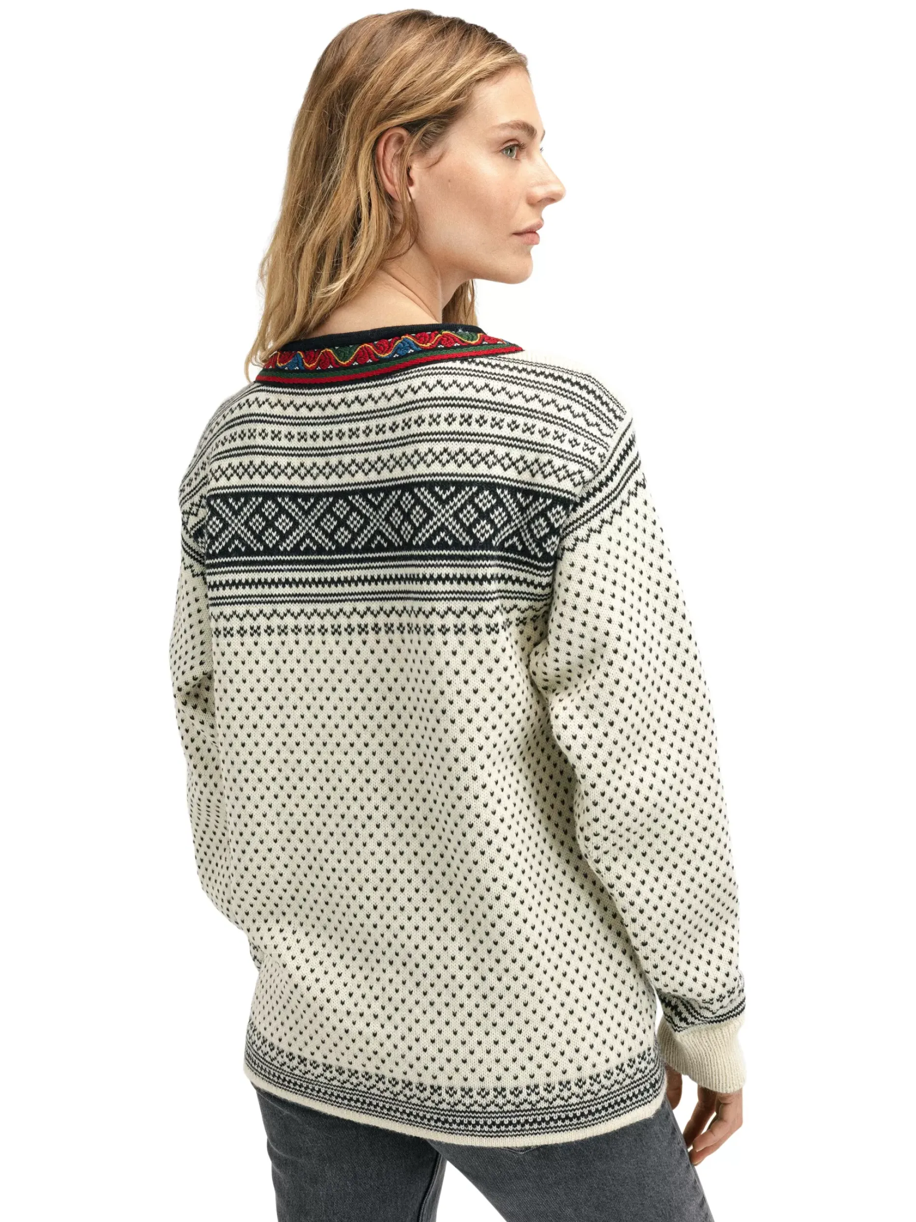 Best Dale of Norway Setesdal Genser Unisex - Norsk Ull Offwhite