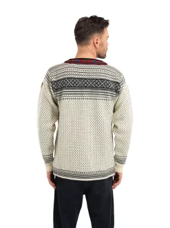 Cheap Dale of Norway Setesdal Lusekofte - Norsk Ull Offwhite/ Sort
