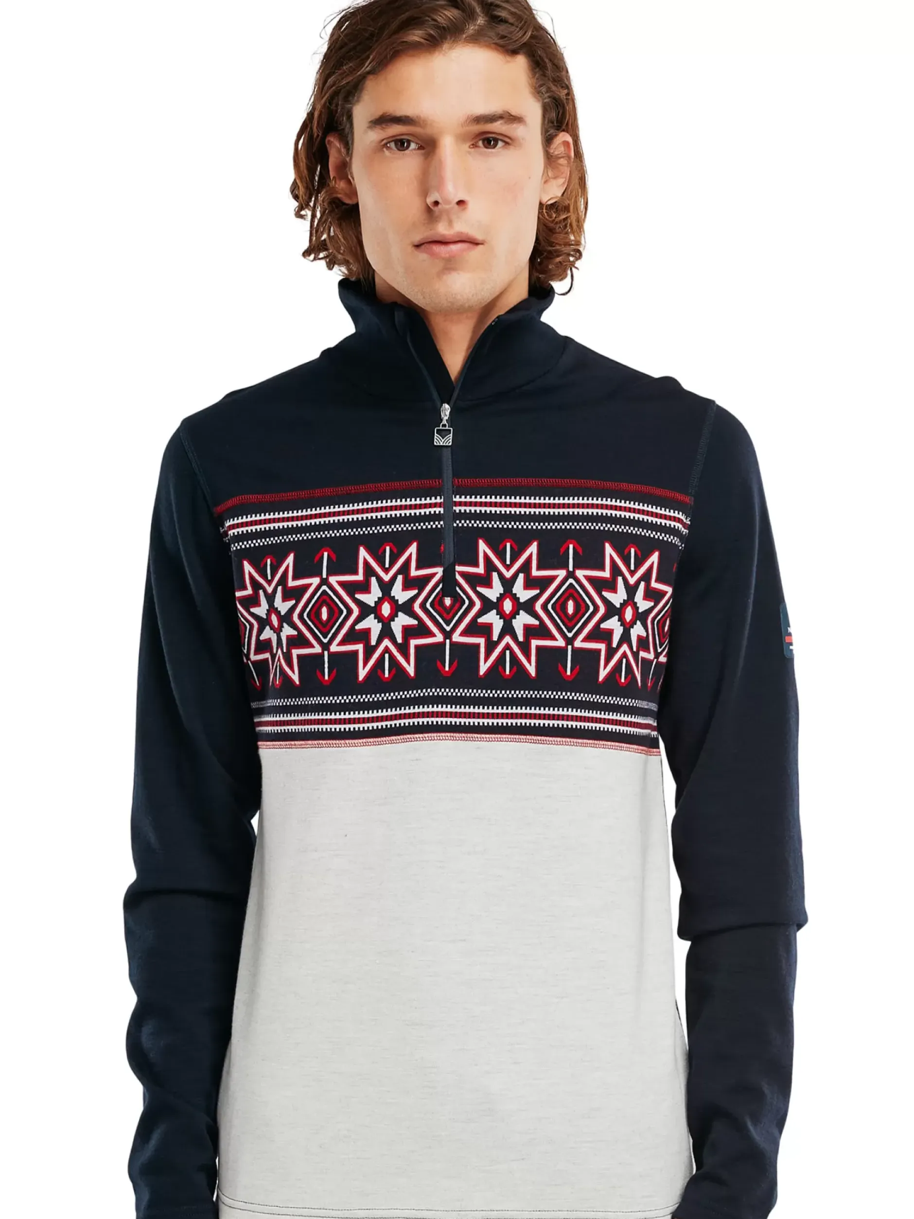 Cheap Dale of Norway Tindefjell Basic Merino Ullgenser Herre Mork Bla