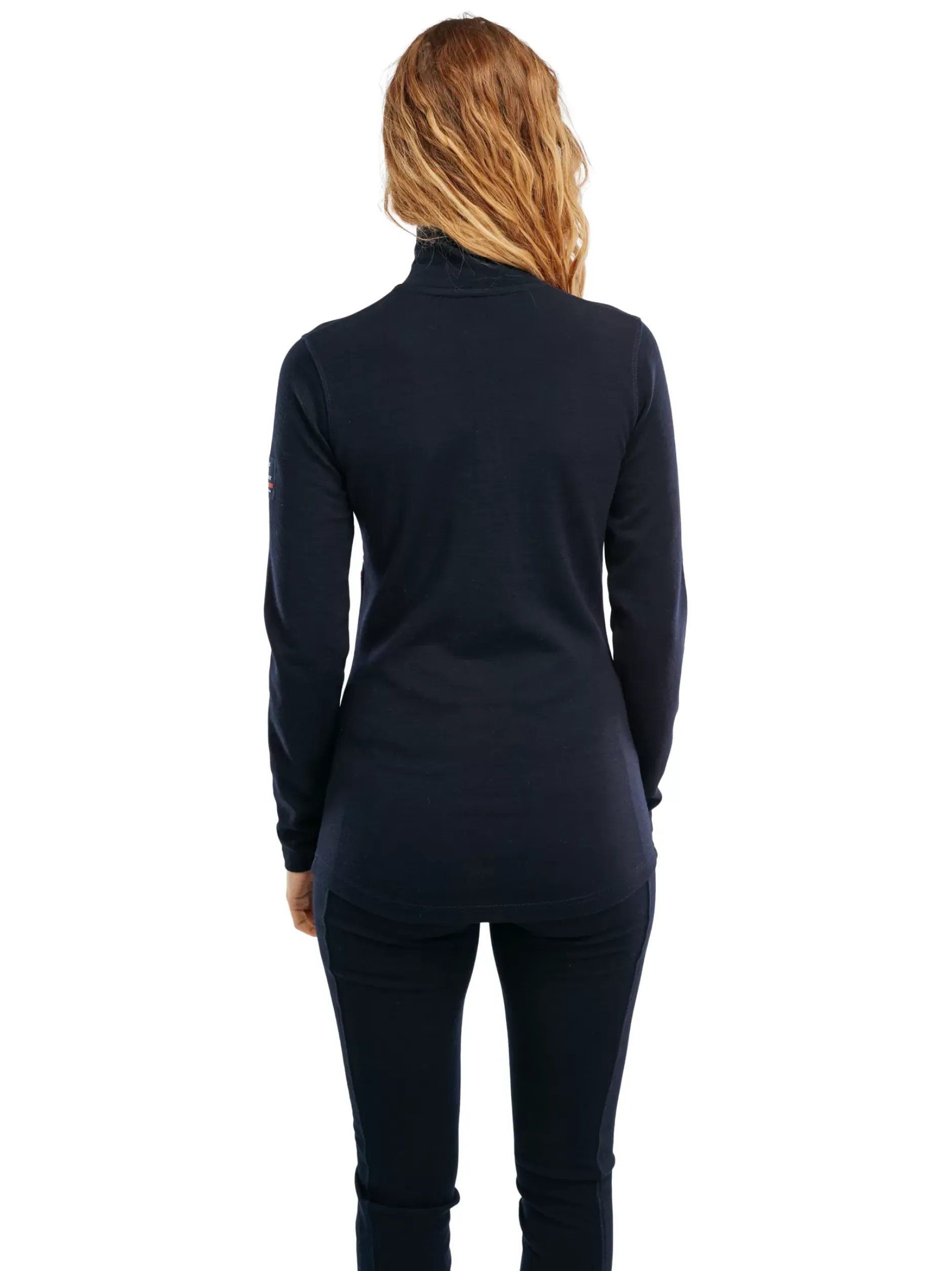 Store Dale of Norway Tindefjell Basic Merino Ullgenser Dame Mork Bla