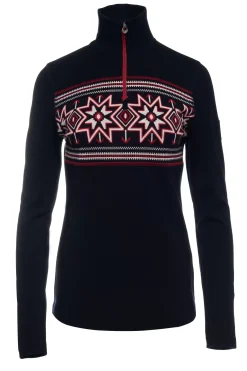 Store Dale of Norway Tindefjell Basic Merino Ullgenser Dame Mork Bla