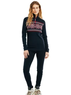 Store Dale of Norway Tindefjell Basic Merino Ull-Leggings Mork Bla