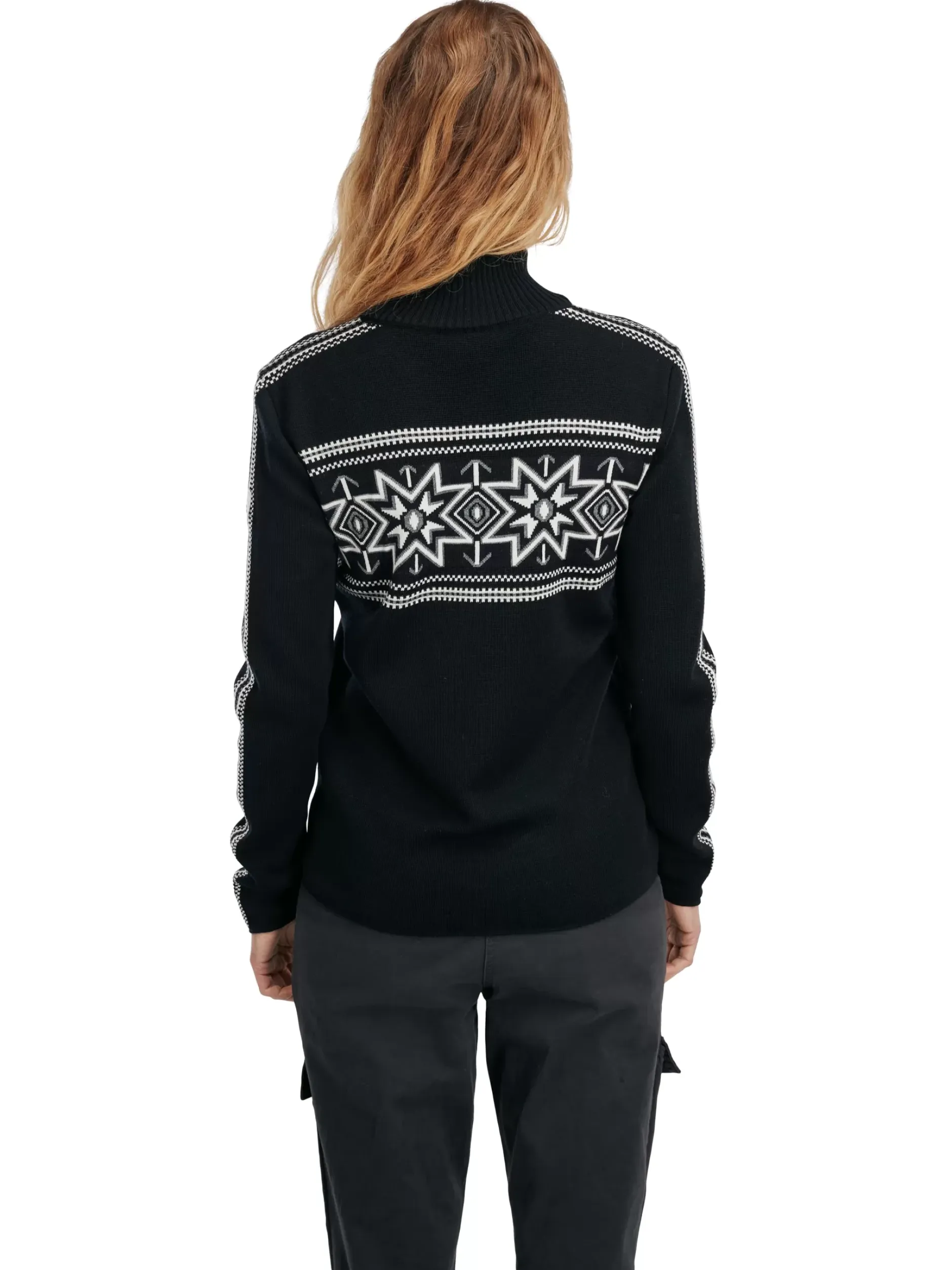 Shop Dale of Norway Tindefjell Ullgenser Dame - Merino Sort