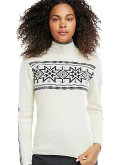 Clearance Dale of Norway Tindefjell Ullgenser Dame - Merino Offwhite