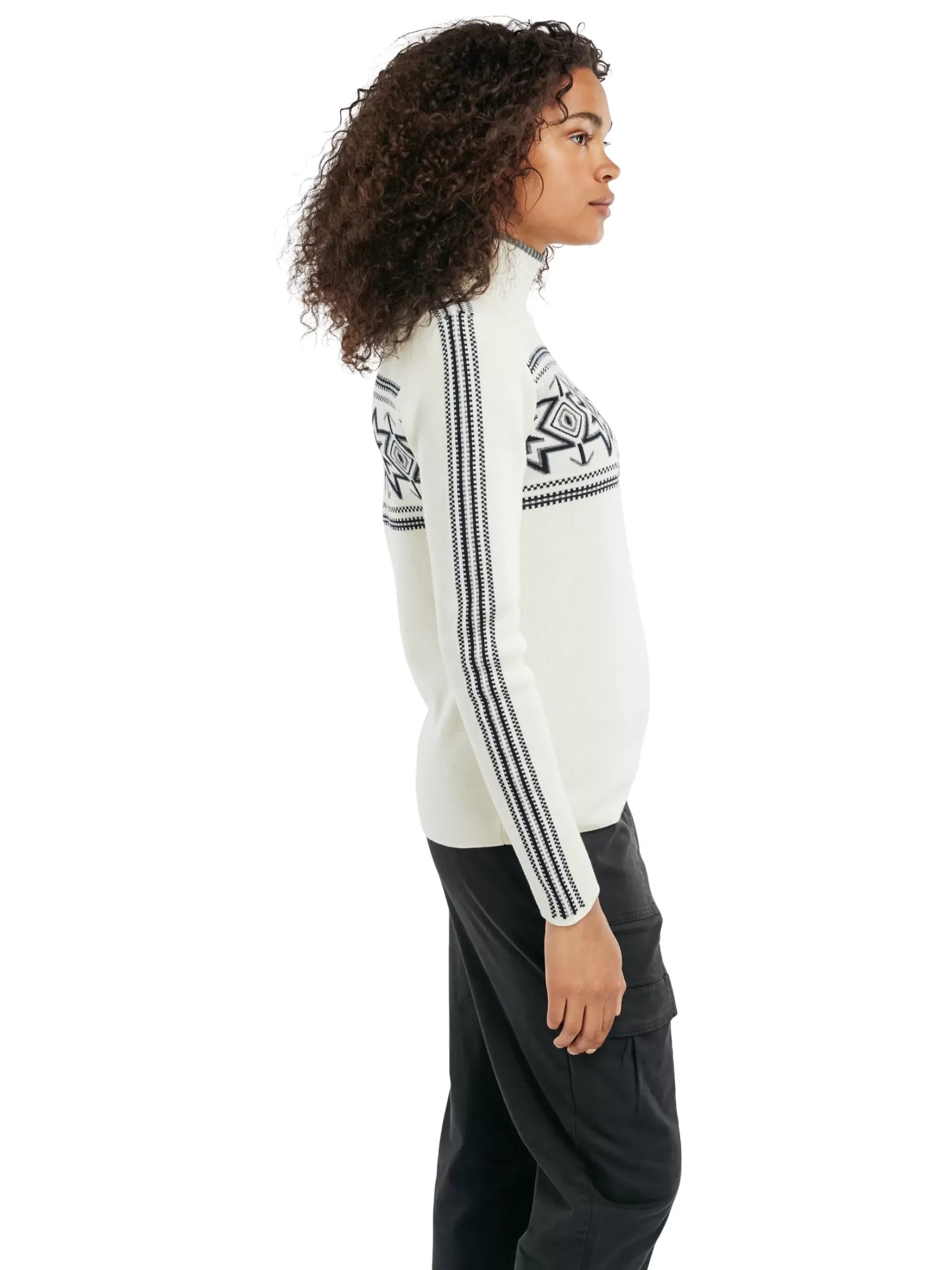 Clearance Dale of Norway Tindefjell Ullgenser Dame - Merino Offwhite