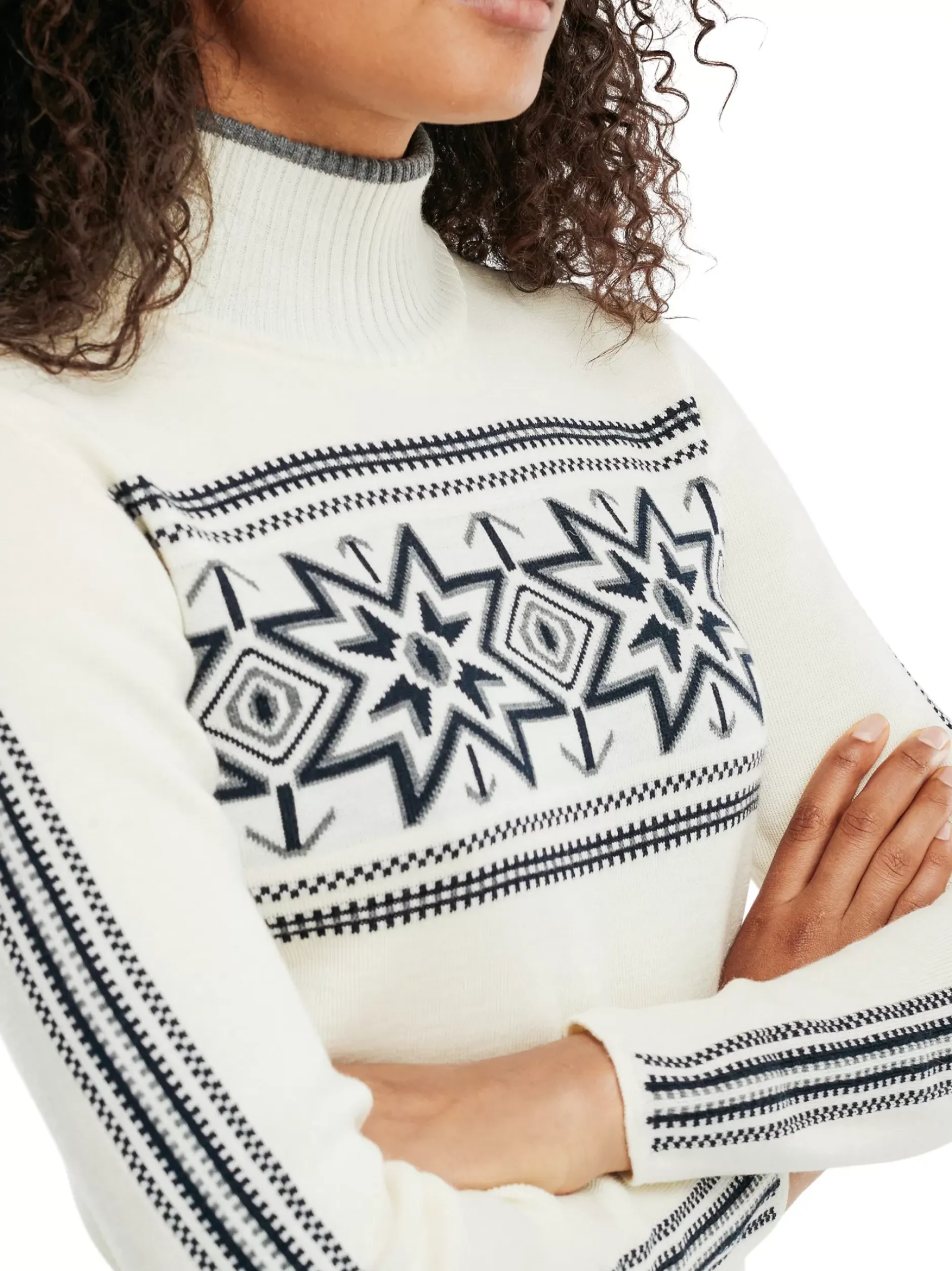 Clearance Dale of Norway Tindefjell Ullgenser Dame - Merino Offwhite