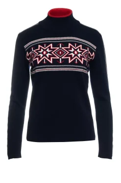 Discount Dale of Norway Tindefjell Ullgenser Dame - Merino Mork Bla