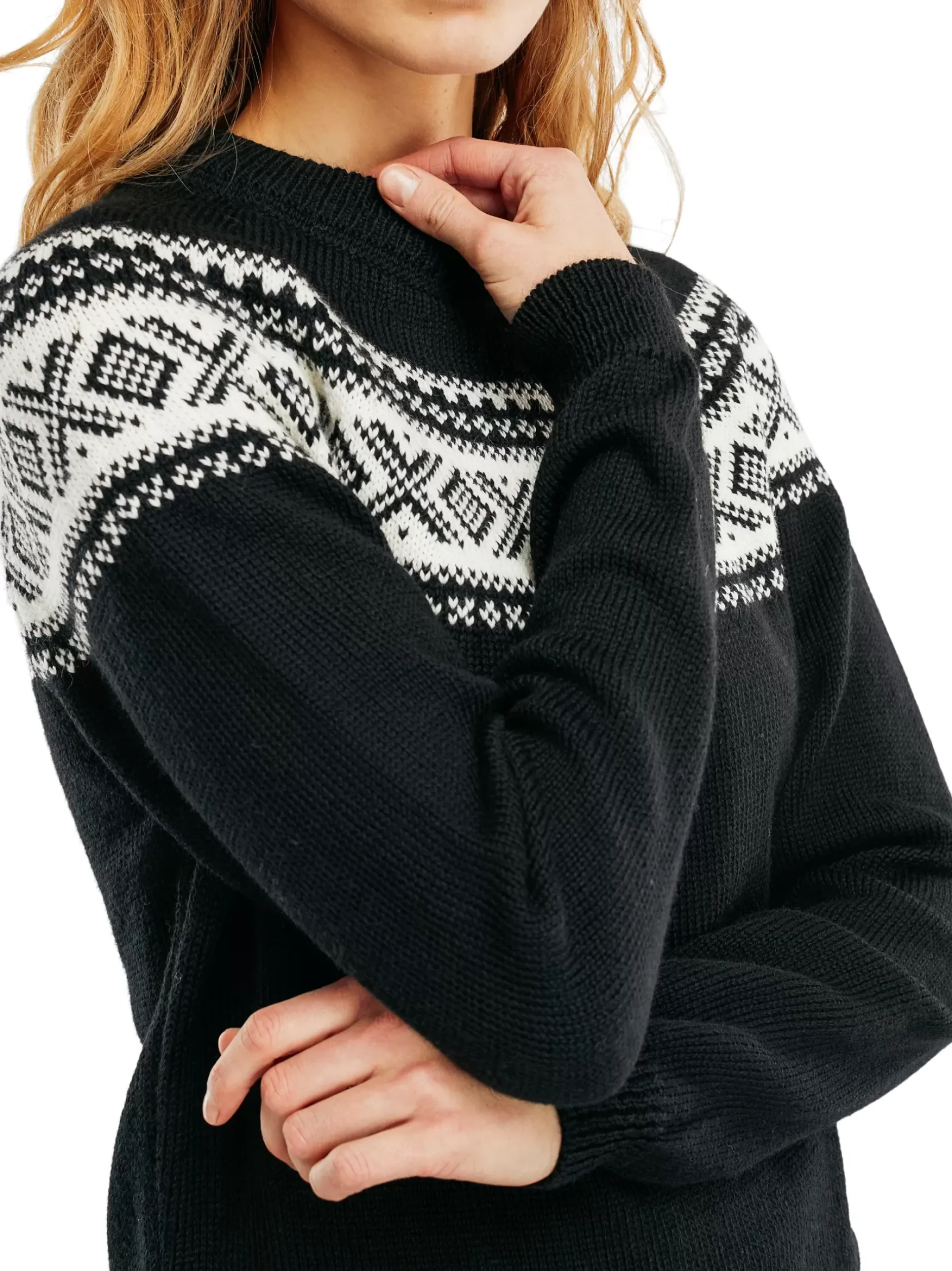 Best Sale Dale of Norway Vagsoy Ullgenser Sort