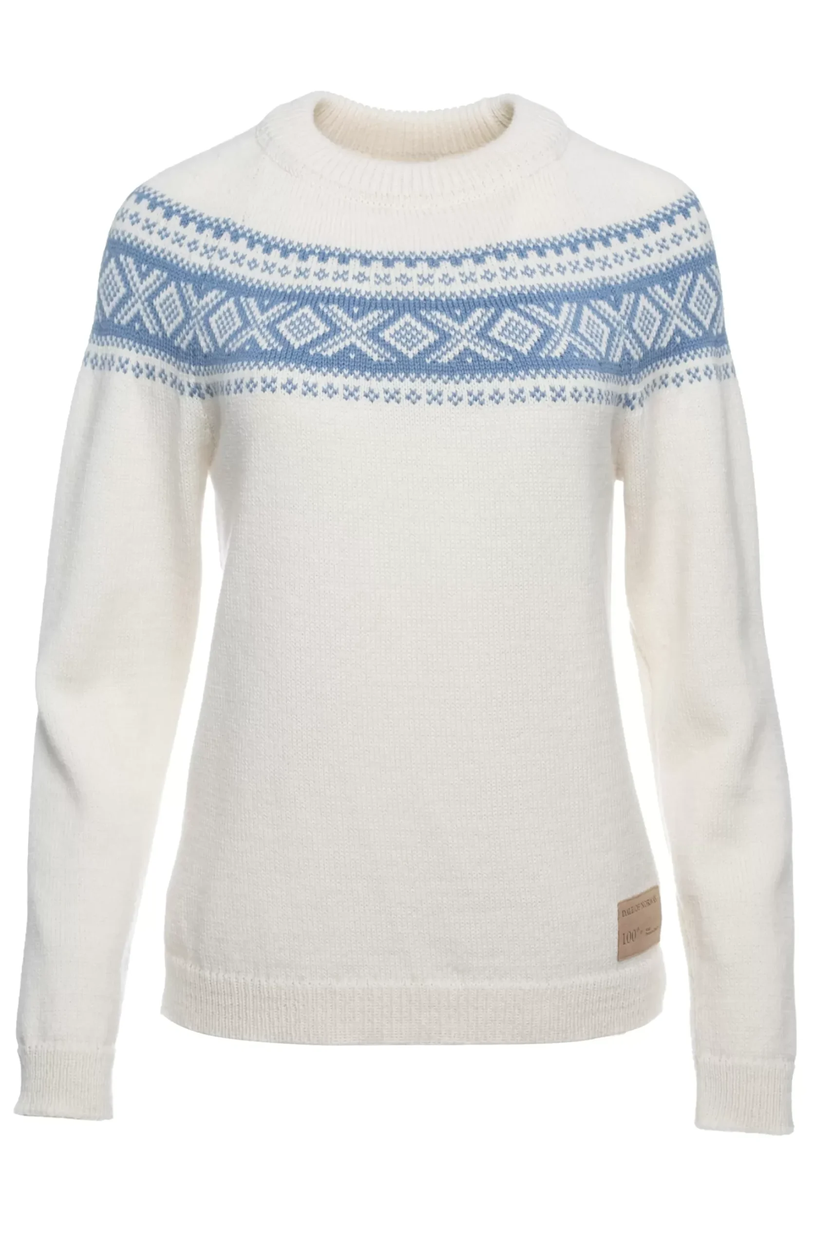Shop Dale of Norway Vagsoy Ullgenser Hvit