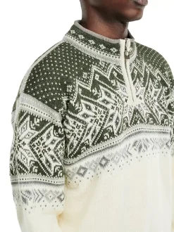 New Dale of Norway Vail Ullgenser - Norsk Ull Mork Gronn