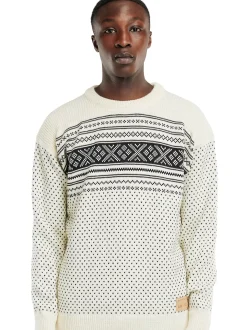 Shop Dale of Norway Valloy Ullgenser Herre Offwhite/Sort