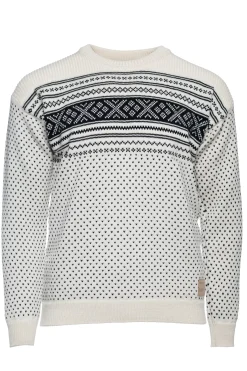 Shop Dale of Norway Valloy Ullgenser Herre Offwhite/Sort